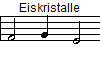 Eiskristalle