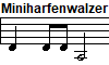 Miniharfenwalzer